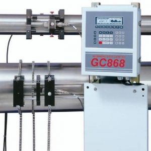 Ультразвуковой стационарный расходомер газов с накладными преобразователями GE Sensing DigitalFlow GC868 - фото