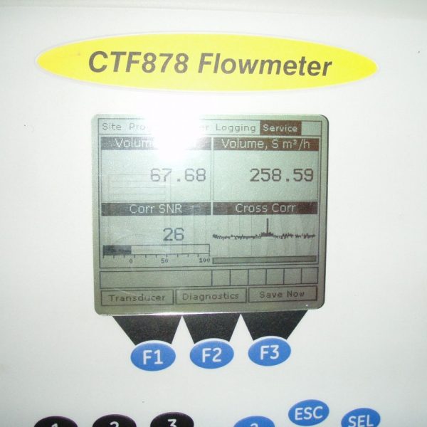 Стационарный ультразвуковой расходомер газов с накладными датчиками GE Sensing DigitalFlow CTF878 - фото 3